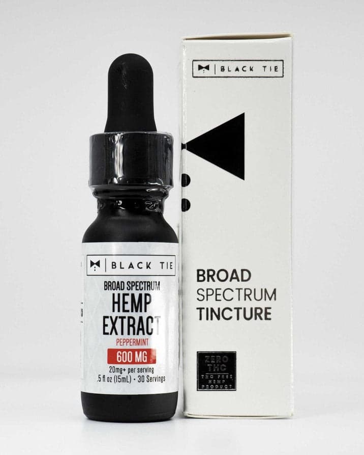 Broad Spectrum Tincture Peppermint (600mg)