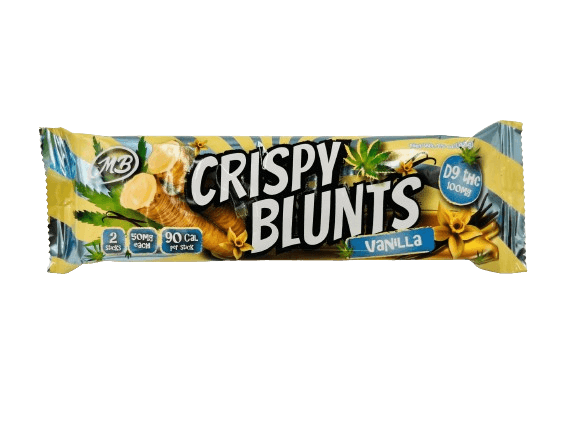 D9 100mg with Vanilla Cream Crispy Blunts Crispy Phyllo Dough 2 Sticks 1.5 oz