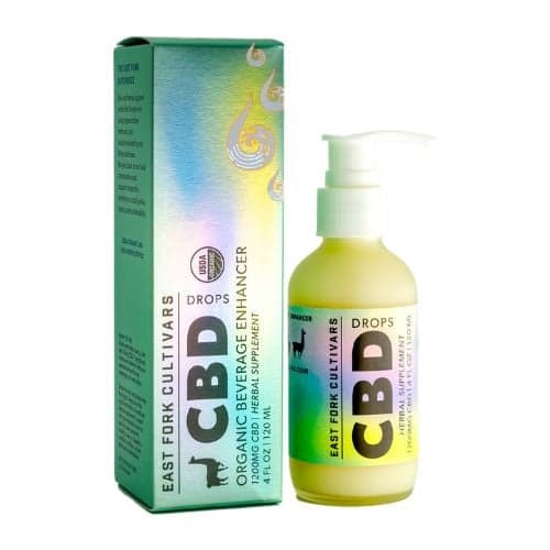 Organic Beverage Enhancer CBD Drops • 1200mg • 4oz