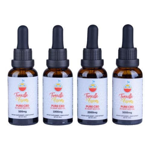 Pure CBD in Hemp Seed Oil