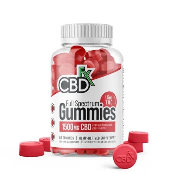 CBDfx CBD Gummies Full Spectrum Mixed Berry