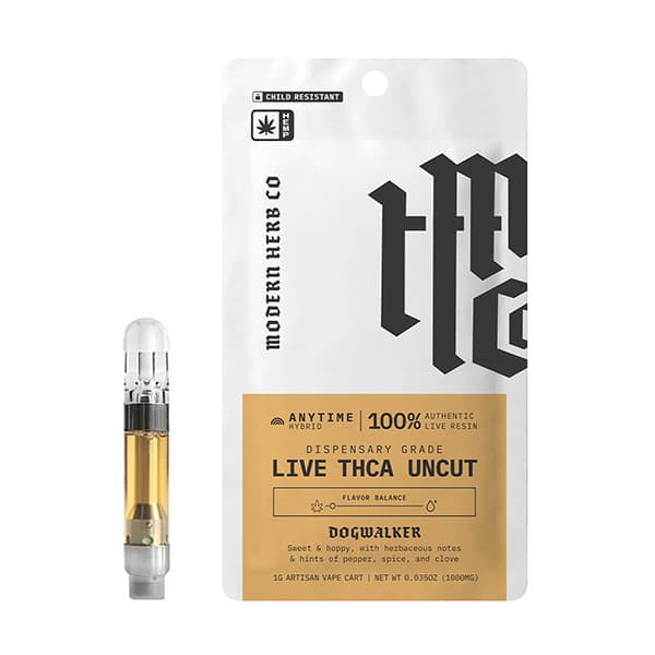 Modern Herb Co THCA Live Resin Uncut Cartridge 1g
