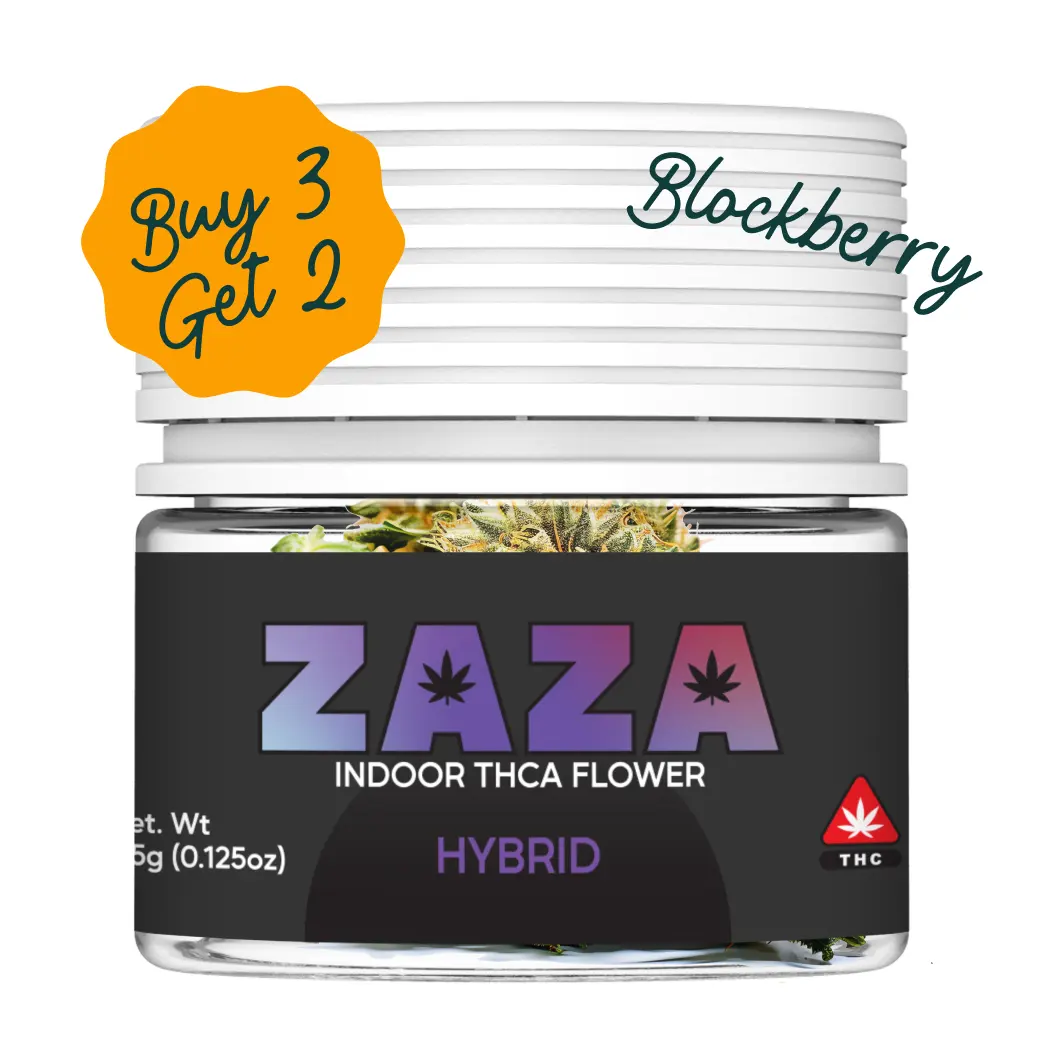 LJC B3G2 ZAZA | THCA Exotic Flower | Blockberry