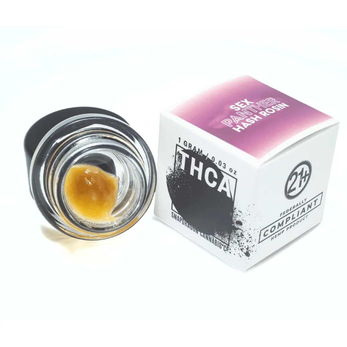 THCA Live Hash Rosin – Papaya 1 Gram