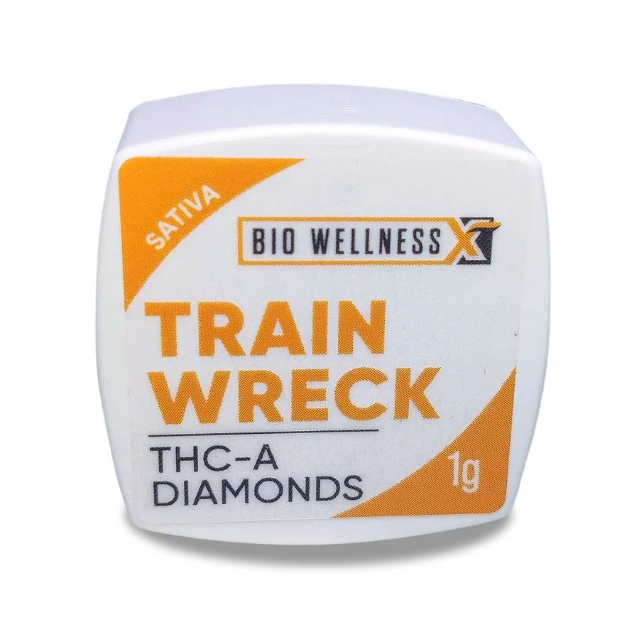 THCA Diamonds – 99.9% Pure THCA Concentrates – 1g THCA Diamonds Trainwreck