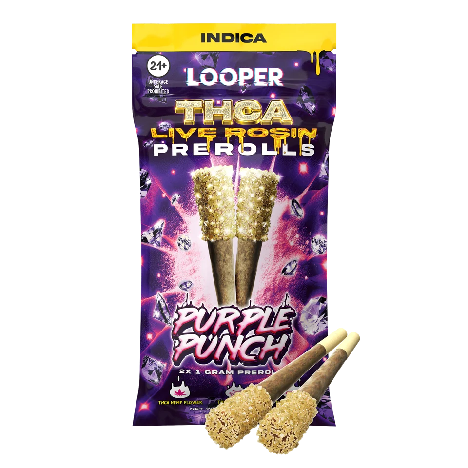 Live Rosin Prerolls: Purple Punch