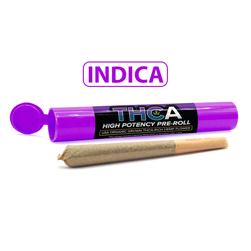 Indica THCa Pre Rolls (1.5g) – Grand Daddy Purple, Quantity: 5 Prerolls – 7g