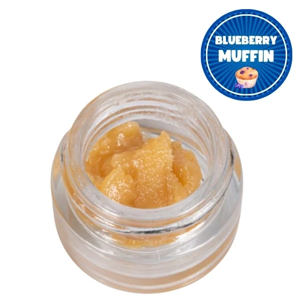Blueberry Muffin THCa Live Resin Concentrate – 1g