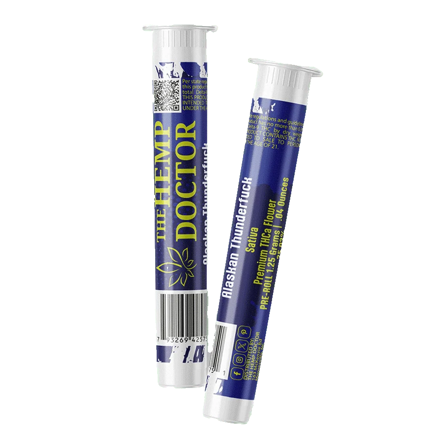 THCA PRE-ROLLS | 1.25G – Alaskan Thunderfuck