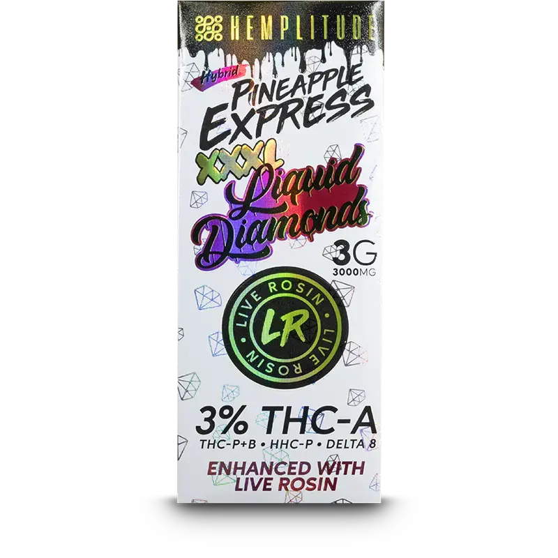 Liquid Diamonds – 3000mg Disposable – Pinapple Express
