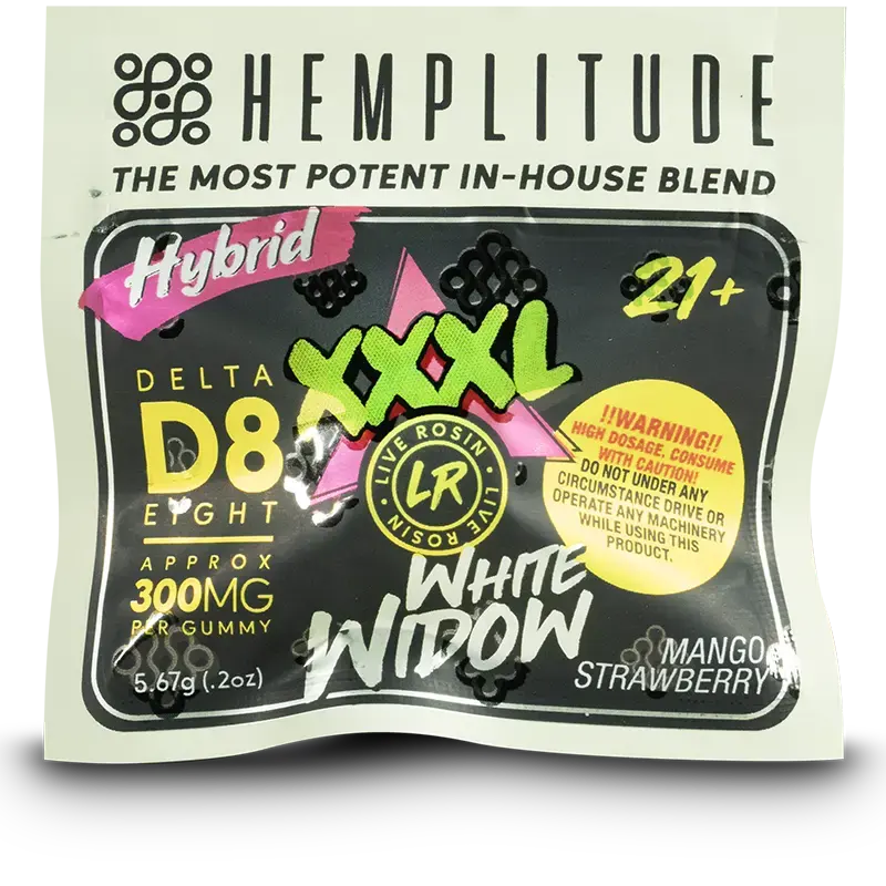 XXXL β 300mg Gummies β White Widow